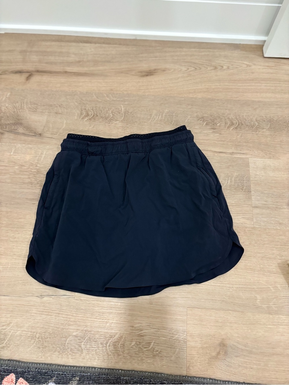 Athleta Navy Athletic Skort with Elastic Waistband - Picture 2 of 6